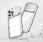 Custodia per telefono in TPU antiurto con motivo a stella intrecciata e diamante, galvanizzata., For iPhone 17 Pro Max, For iPhone 17 Pro, For iPhone 17, For iPhone 16 Pro Max