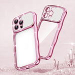 Custodia per telefono in TPU antiurto con motivo a stella intrecciata e diamante, galvanizzata., For iPhone 16 Pro, For iPhone 16