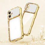 Custodia per telefono in TPU antiurto con motivo a stella intrecciata e diamante, galvanizzata., For iPhone 16 Pro, For iPhone 16