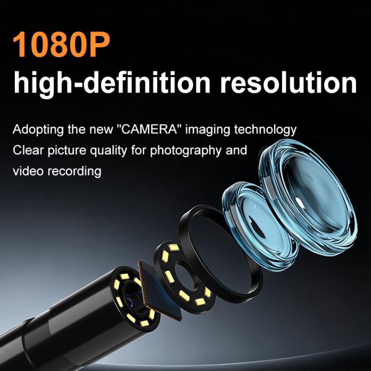 Endoscopio industriale P270 con schermo HD da 4,3 pollici., 8mm Single Lens / 2m, 8mm Single Lens / 5m, 8mm Single Lens / 10m