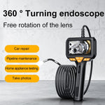 Endoscopio industriale P330 con schermo HD da 4,3 pollici e rotazione a 360 gradi., Single Lens 8mm / 1m Snake Tube, Single Lens 6mm / 1m Snake Tube, Single Lens 6mm / 1.5m Snake Tube