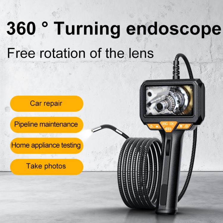 Endoscopio industriale P330 con schermo HD da 4,3 pollici e rotazione a 360 gradi., Single Lens 8mm / 1m Snake Tube, Single Lens 6mm / 1m Snake Tube, Single Lens 6mm / 1.5m Snake Tube