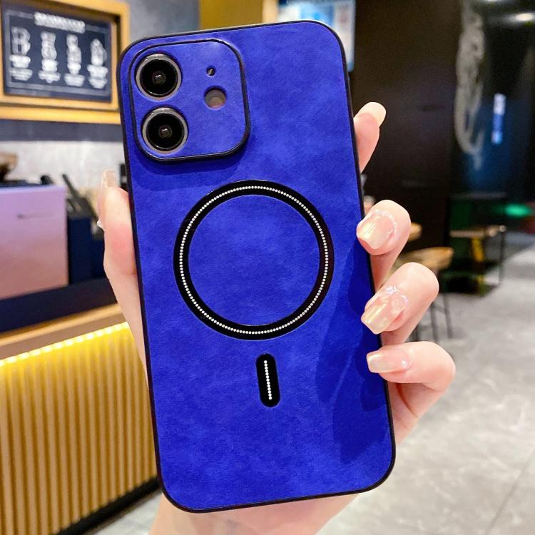 Custodia magnetica per telefono in similpelle effetto pelle di agnello, For iPhone 12, For iPhone 12 Pro Max, For iPhone 12 Pro, For iPhone 11 Pro Max