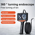 Endoscopio industriale P370 con schermo IPS da 5,0 pollici e rotazione a 360 gradi., Single Lens 8mm / 1m Snake Tube, Single Lens 6mm / 1m Snake Tube, Single Lens 6mm / 1.5m Snake Tube
