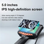 Endoscopio industriale P370 con schermo IPS da 5,0 pollici e rotazione a 360 gradi., Single Lens 8mm / 1m Snake Tube, Single Lens 6mm / 1m Snake Tube, Single Lens 6mm / 1.5m Snake Tube