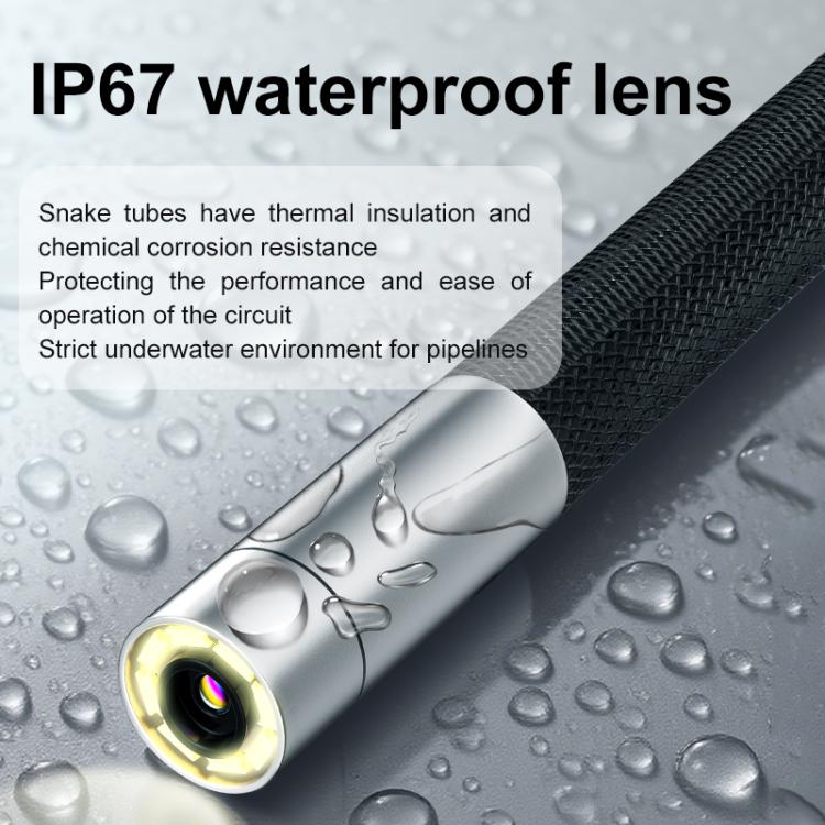 Endoscopio industriale P370 con schermo IPS da 5,0 pollici e rotazione a 360 gradi., Single Lens 8mm / 1m Snake Tube, Single Lens 6mm / 1m Snake Tube, Single Lens 6mm / 1.5m Snake Tube
