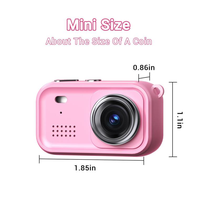 Mini fotocamera digitale per bambini con schermo IPS 1,47"