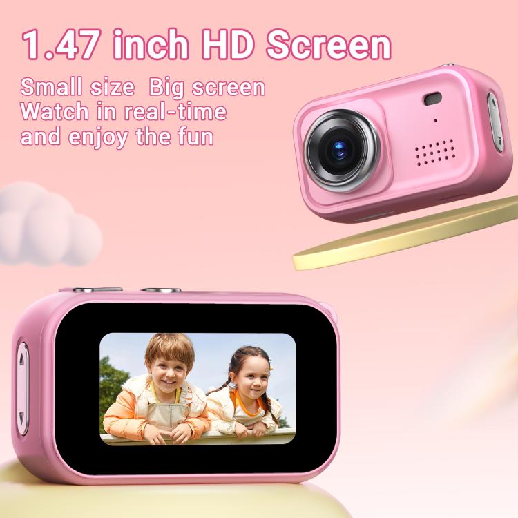 Mini fotocamera digitale per bambini con schermo IPS 1,47"