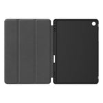 Custodia per tablet Custer a 3 ante con portapenne e supporto intelligente in TPU e pelle, con vassoio per penna., For Samsung Galaxy Tab A11+