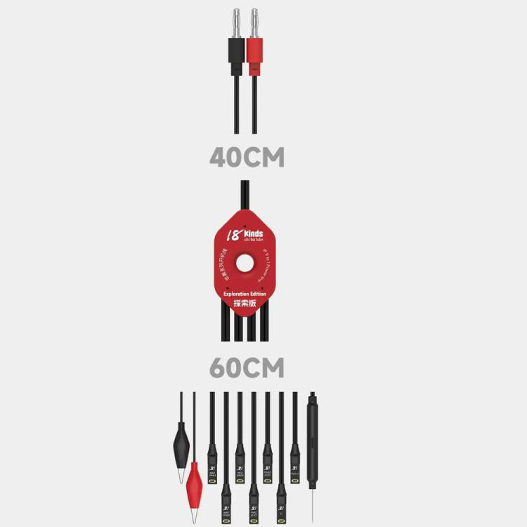 18 tipi di cavi Power Line Exploration Edition per iPhone 8-17 Pro Max, 18 Kinds Exploration Edition