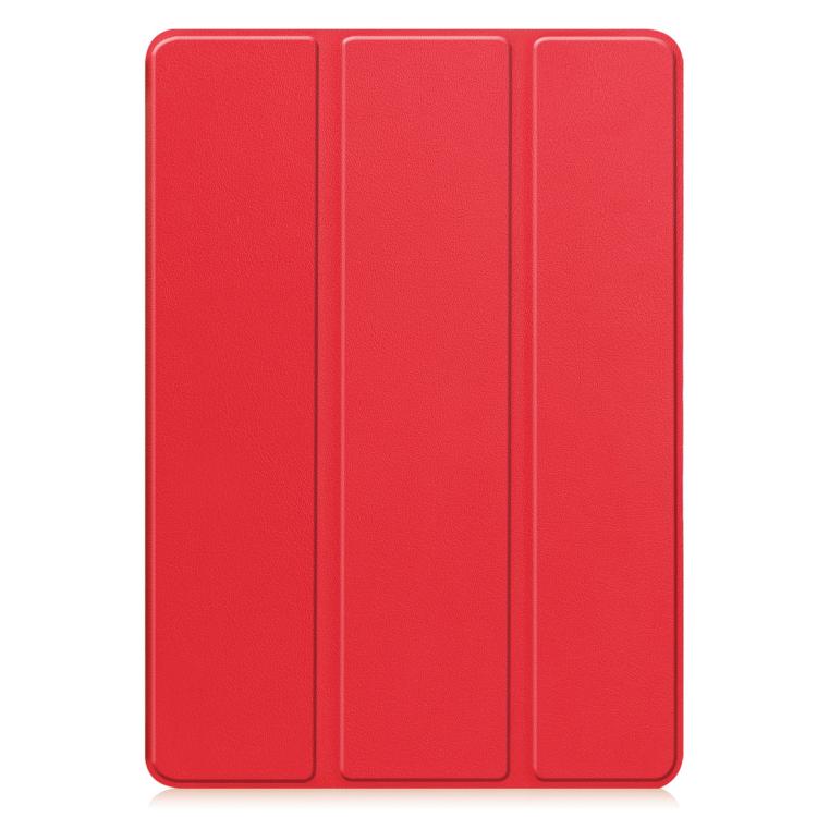 Custer Custodia per tablet in TPU tinta unita con 3 ante e vassoio per penna., For Samsung Galaxy Tab A11+