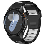 Cinturino per orologio xDfin Flat-head in silicone bicolore, 20mm, 22mm
