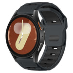 Cinturino per orologio xDfin Flat-head in silicone bicolore, 20mm, 22mm