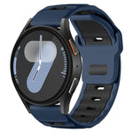 Cinturino per orologio xDfin Flat-head in silicone bicolore, 20mm, 22mm