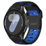 Cinturino per orologio xDfin Flat-head in silicone bicolore, 20mm, 22mm