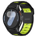 Cinturino per orologio xDfin Flat-head in silicone bicolore, 20mm, 22mm