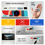 Mini fotocamera digitale bambini con schermo TFT 0,96"