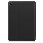 Custodia per tablet in tessuto twill effetto pelle vegana con vassoio e supporto per penna., For Samsung Galaxy Tab A11+