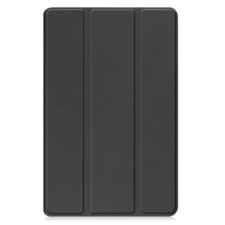 Custodia per tablet Custer Pure Color con supporto a 3 ante in pelle., For Samsung Galaxy Tab A11+