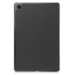 Custodia per tablet Custer Pure Color con supporto a 3 ante in pelle., For Samsung Galaxy Tab A11+