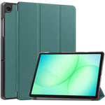 Custodia per tablet Custer Pure Color con supporto a 3 ante in pelle., For Samsung Galaxy Tab A11+