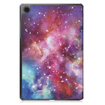 Custodia per tablet intelligente Custer con 3 ante, dipinta a mano., For Samsung Galaxy Tab A11+ / A9+