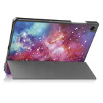 Custodia per tablet intelligente Custer con 3 ante, dipinta a mano., For Samsung Galaxy Tab A11+ / A9+