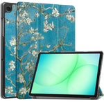 Custodia per tablet intelligente Custer con 3 ante, dipinta a mano., For Samsung Galaxy Tab A11+ / A9+