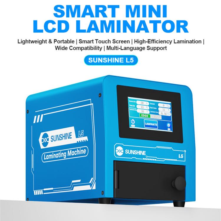 Laminatrice per schermo LCD intelligente SUNSHINE L5 da 8 pollici, US Plug, EU Plug