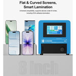 Laminatrice per schermo LCD intelligente SUNSHINE L5 da 8 pollici, US Plug, EU Plug