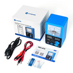 SUNSHINE P5 Mini Alimentatore intelligente con doppio display da 5V/3A e amperometro a lancetta, US Plug, EU Plug