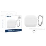 Custodia protettiva silicone per AirPods 4 con gancio