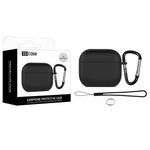 Custodia protettiva silicone per AirPods 4 con gancio