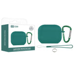 Custodia protettiva silicone per AirPods 4 con gancio