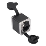 KNZ63YS RJ45 Network Cable Female to Female Short Adapter with Locking Function, KNZ63YS