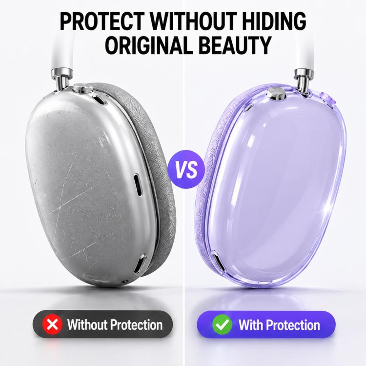 Custodia protettiva per cuffie XDcase 3 in 1 in TPU, For Apple AirPods Max / Max 2