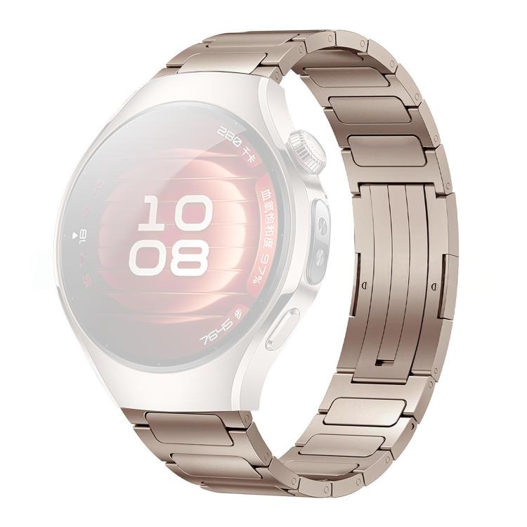 Cinturino per orologio xDfind in lega di titanio con chiusura pieghevole a sgancio rapido., For Huawei Watch 5 42mm