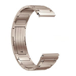 Cinturino per orologio xDfind in lega di titanio con chiusura pieghevole a sgancio rapido., For Huawei Watch 5 42mm
