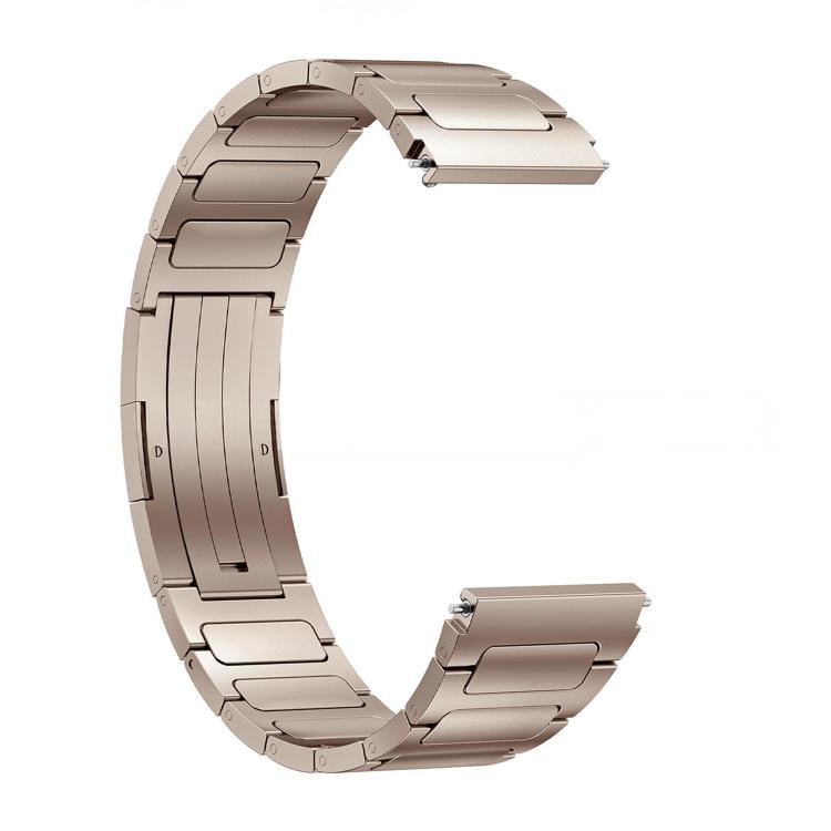 Cinturino per orologio xDfind in lega di titanio con chiusura pieghevole a sgancio rapido., For Huawei Watch 5 42mm