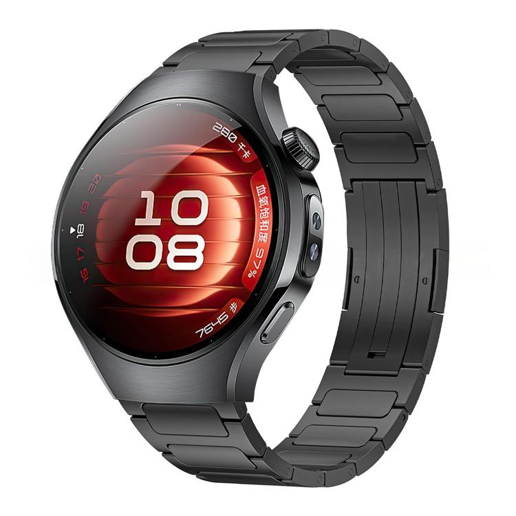 Cinturino per orologio xDfind in lega di titanio con chiusura pieghevole a sgancio rapido., For Huawei Watch 5 42mm