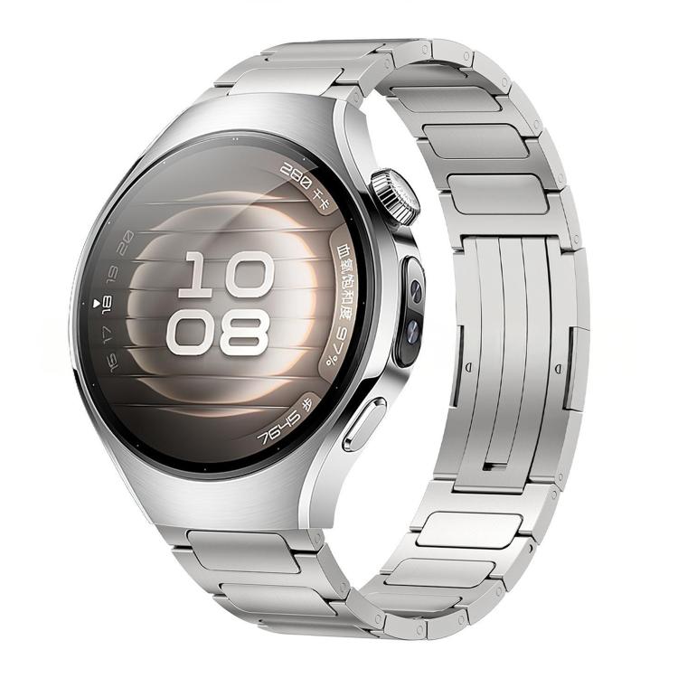 Cinturino per orologio xDfind in lega di titanio con chiusura pieghevole a sgancio rapido., For Huawei Watch 5 42mm