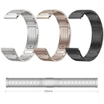Cinturino per orologio xDfind in lega di titanio con chiusura pieghevole a sgancio rapido., For Huawei Watch 5 42mm