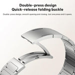 Cinturino per orologio xDfind in lega di titanio con chiusura pieghevole a sgancio rapido., For Huawei Watch 5 42mm