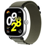Cinturino per orologio Alpine in nylon a maglia fine, For Xiaomi Band 10 Pro / Redmi Watch 6 / 5