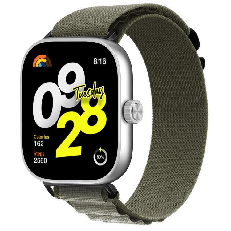 Cinturino per orologio Alpine in nylon a maglia fine, For Xiaomi Band 10 Pro / Redmi Watch 6 / 5