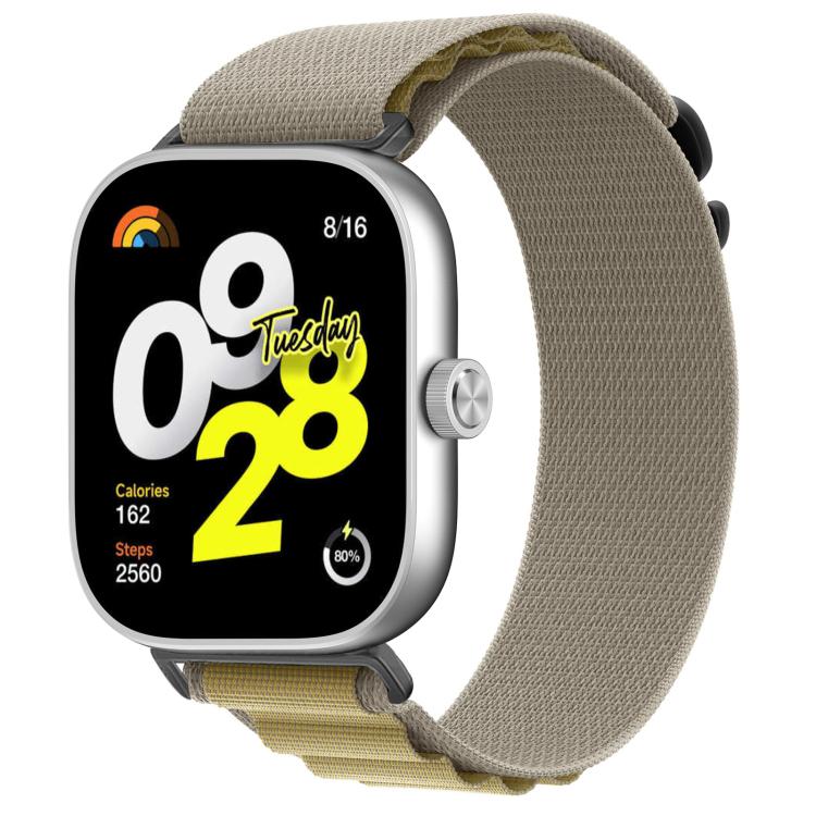 Cinturino per orologio Alpine in nylon a maglia fine, For Xiaomi Band 10 Pro / Redmi Watch 6 / 5