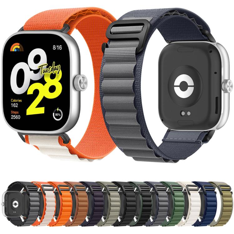Cinturino per orologio Alpine in nylon a maglia fine, For Xiaomi Band 10 Pro / Redmi Watch 6 / 5