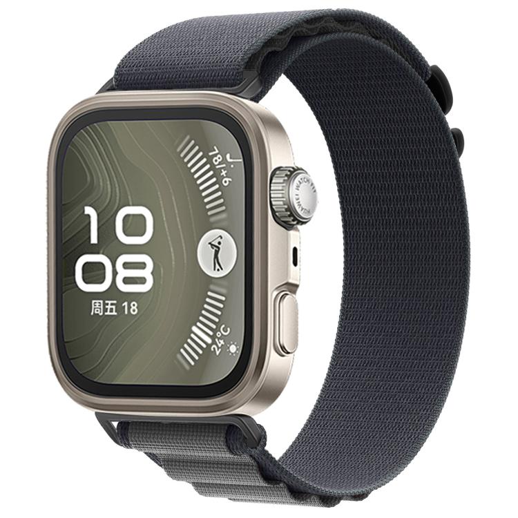 Cinturino per orologio Alpine in nylon a maglia fine, For Huawei Watch Fit 5 / Fit 5 Pro / Fit 4