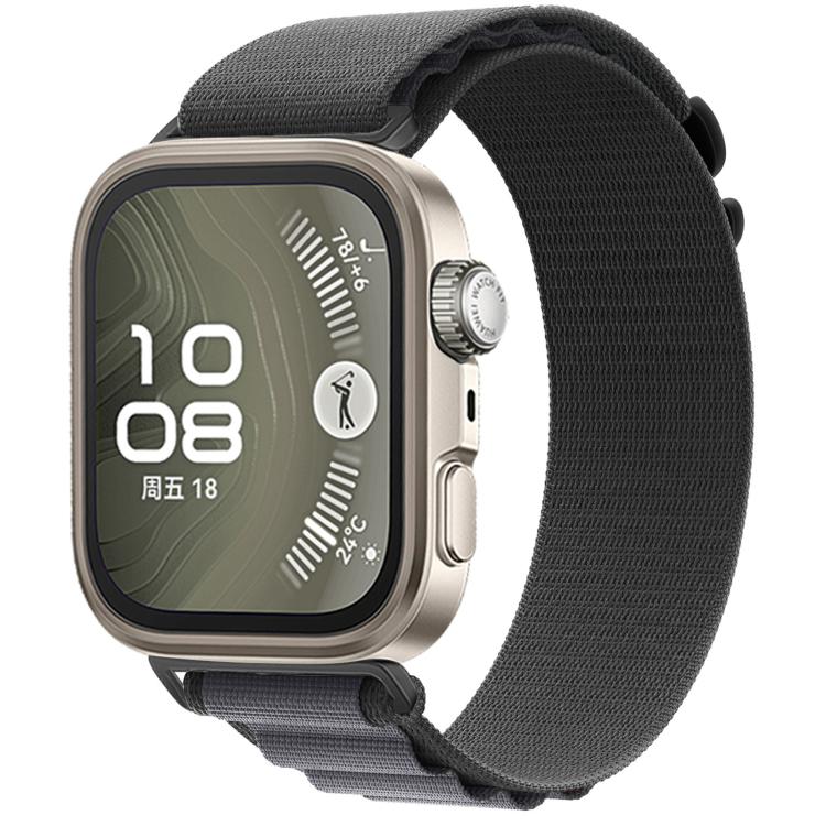 Cinturino per orologio Alpine in nylon a maglia fine, For Huawei Watch Fit 5 / Fit 5 Pro / Fit 4