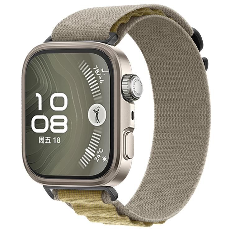 Cinturino per orologio Alpine in nylon a maglia fine, For Huawei Watch Fit 5 / Fit 5 Pro / Fit 4
